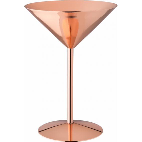 Copper martini glass 23cl 8oz