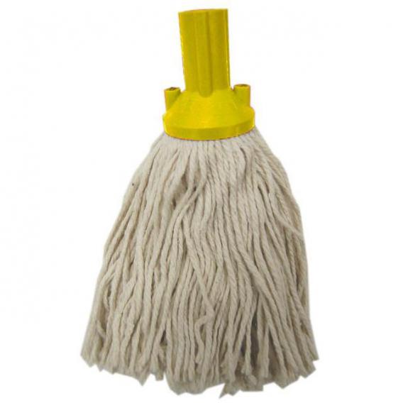 Exel push fit mop head 200g no 12 yarn yellow