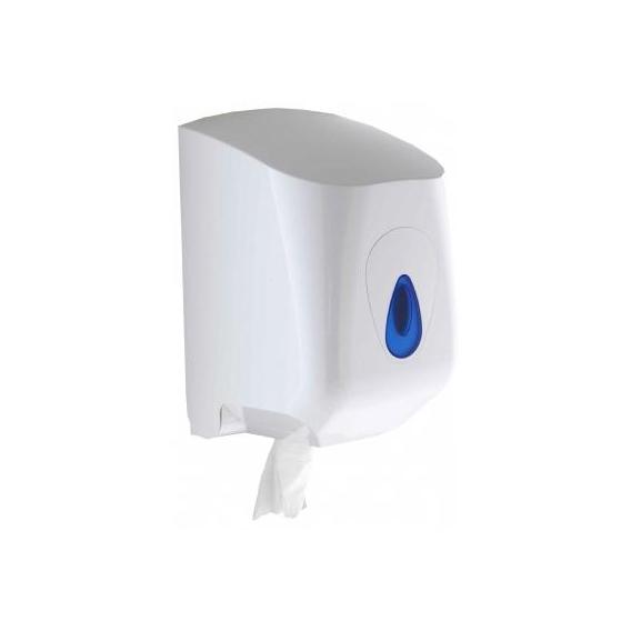 Centre feed paper towel dispenser white plastic