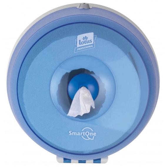 Tork smartone mini toilet tissue single dispenser blue