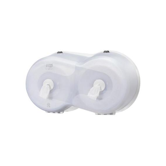 Tork smartone mini toilet tissue double dispenser white