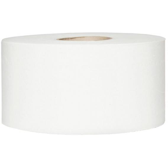 Tork 2 ply mini jumbo soft toilet roll white 60mm core