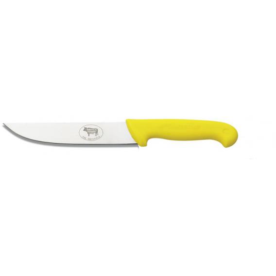 Plain edge veg knife 4 yellow handle