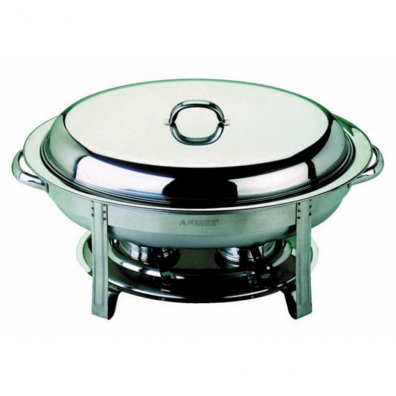 Genware oval chafing dish 32x54x30cm