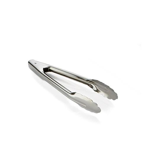 Stainless steel utility tongs 24cm