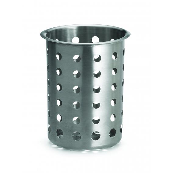 Stainless steel flatware cylinder