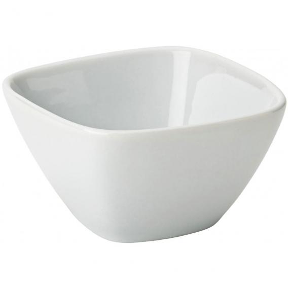 Titan porcelain dune square bowl small 8cl 2 75oz