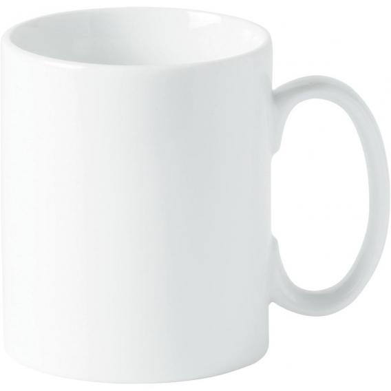 Titan porcelain straight sided mug 34cl 12oz