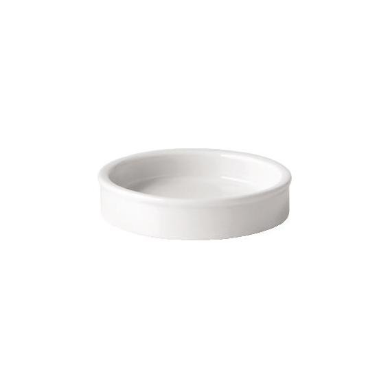 Titan porcelain white tapas dish 10cm 4
