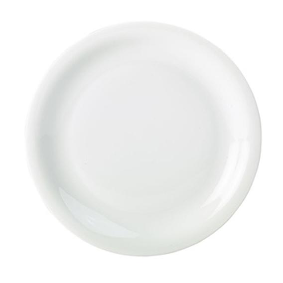 Royal genware porcelain narrow rim plate 22cm 8 5