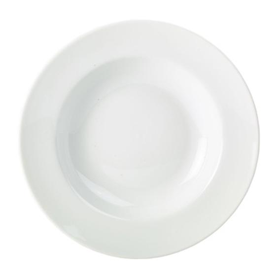 Royal genware porcelain soup plate 23cm 9
