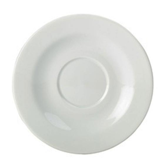 Royal genware porcelain saucer 16cm 6 25