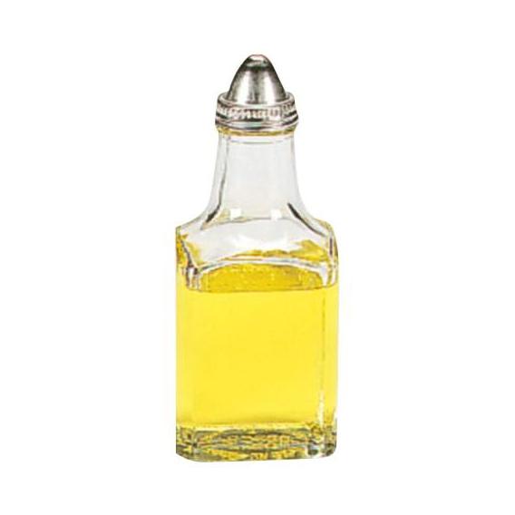Genware square vinegar bottle 5oz