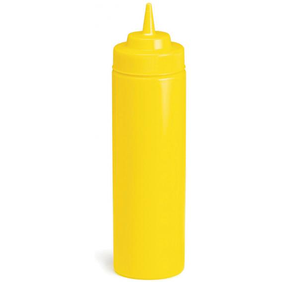 Widemouth squeeze dispenser yellow 355ml 12oz 53mm