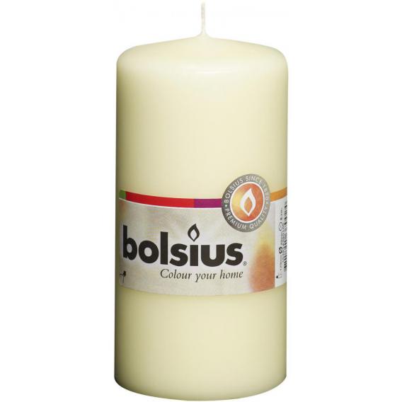 Bolsius pillar candle ivory 60mm diameter 120mm tall