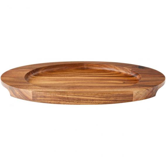 12x7 oval wooden board
