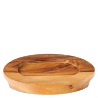 6 5 round wooden board