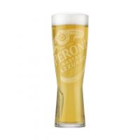 Beer glass peroni toughened half pint 10oz 28cl ce nucleated