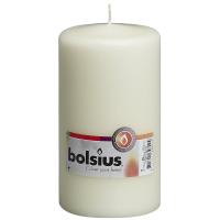 Bolsius professional pillar candle ivory 78mm diameter 148mm tall