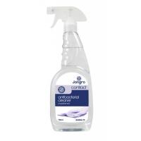 Jangro contract unperfumed anti bacterial cleaner 750ml spray