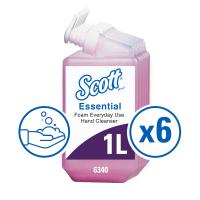 Everyday use hand foam soap cartridge scott essential 1l