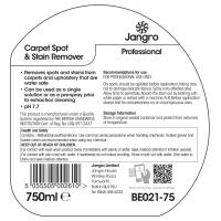 Jangro carpet spot and stain remover 750ml