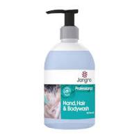 Jangro hand hair bodywash 500ml pump bottle
