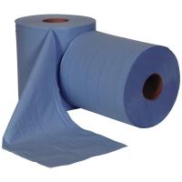 Jangro centrefeed roll 1 ply blue 300m