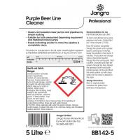 Jangro professional purple beer line cleaner 5l