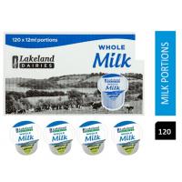 Lakeland full fat milk portion blue 12ml