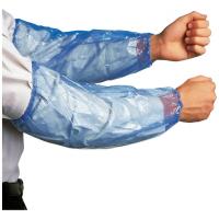 Disposable oversleeves polythene blue