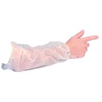 Disposable oversleeves polythene white