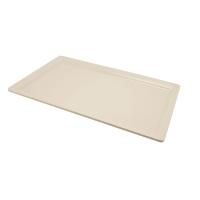 Platter rectangular melamine white gn 1 1
