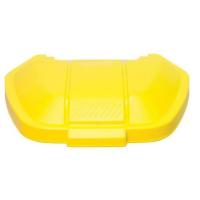 Rubbermaid mobile wheelie waste container lid for code hb250 yellow