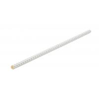 Straight straw paper matt silver chevron design 20cm 8 x 6mm