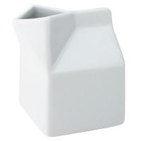 Titan porcelain milk carton small 30cl 10 5oz