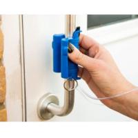 Touch safe antibacterial door handle protector