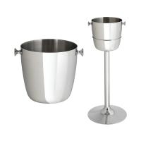 Wine champagne bucket stainless steel 21 5cm 8 5