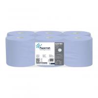 Centrefeed roll embossed papernet 2 ply blue 120m