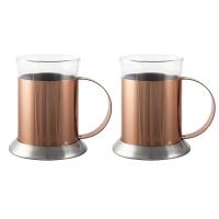 Copper glass cups