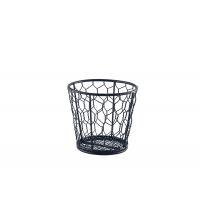 Black wire basket 12cm d