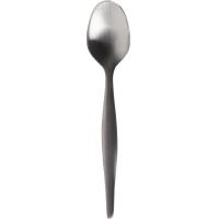 Coffee spoons brushed stainless steel 6