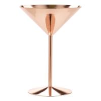 Copper martini glass 24cl 8 5oz