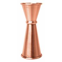 Mezclar banded jigger copper plated 25 35 50ml non ce