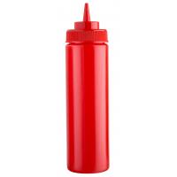Red squeezey sauce bottle 24oz 68cl
