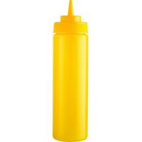 Yellow squeezey sauce bottle 12oz 34cl