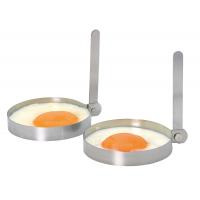 Kitchen craft stainless steel round egg rings set of two
