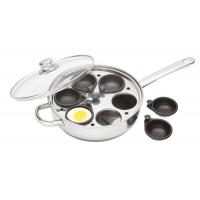 Clearview stainless steel egg poacher six hole