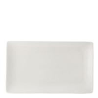 Pure white economy rectangular plate 28 x 16cm 11 x 6 25