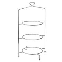 Savoy 3 tier cake plate stand 18 46cm to hold 3 x 23cm plates